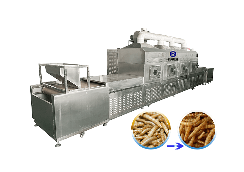 Insect drying machine